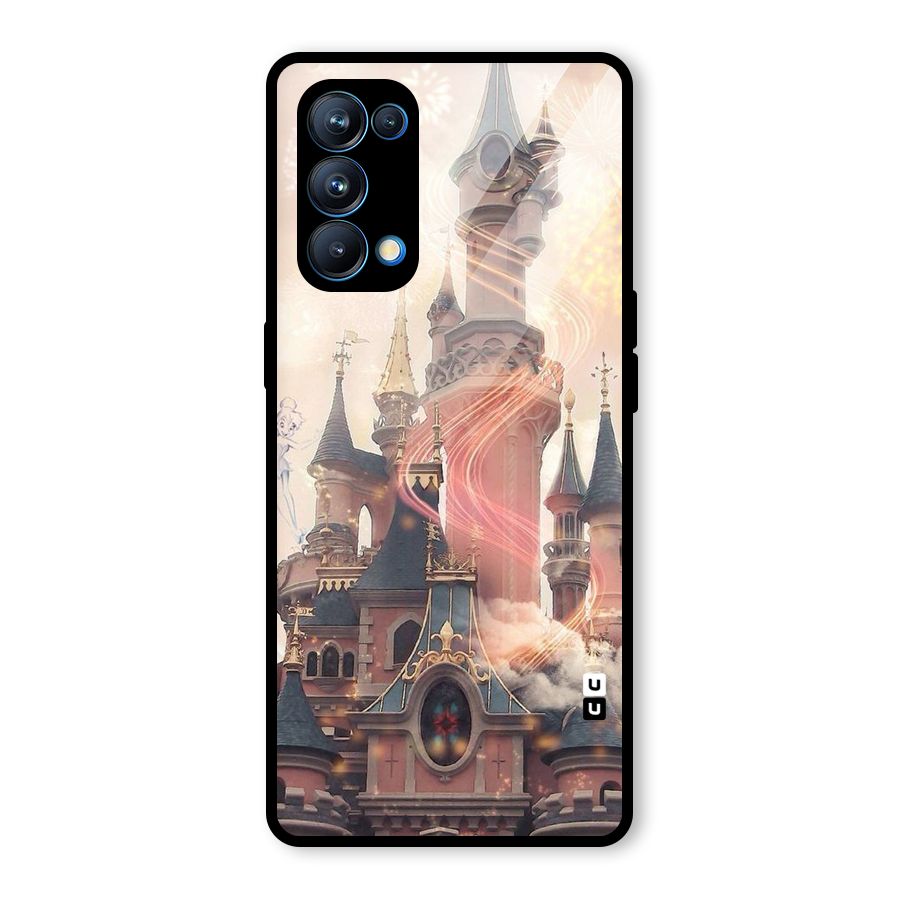 Castle Glass Back Case for Oppo Reno5 Pro 5G