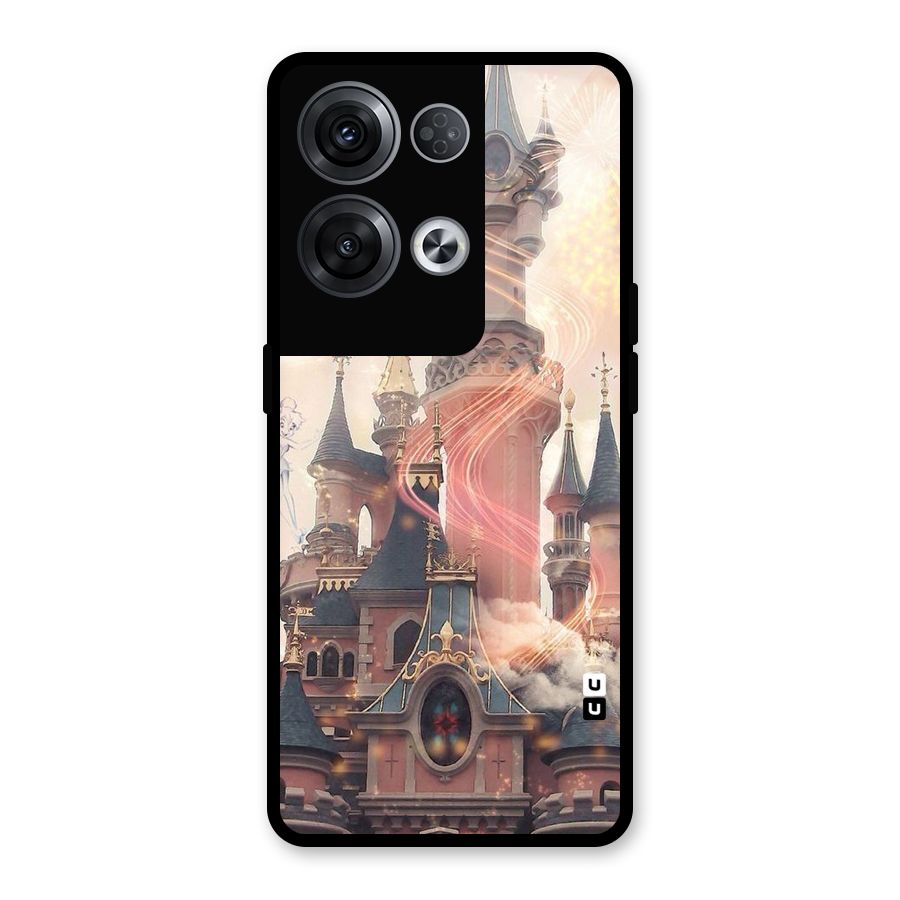 Castle Glass Back Case for Oppo Reno8 Pro 5G