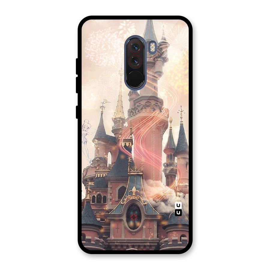 Castle Glass Back Case for Poco F1