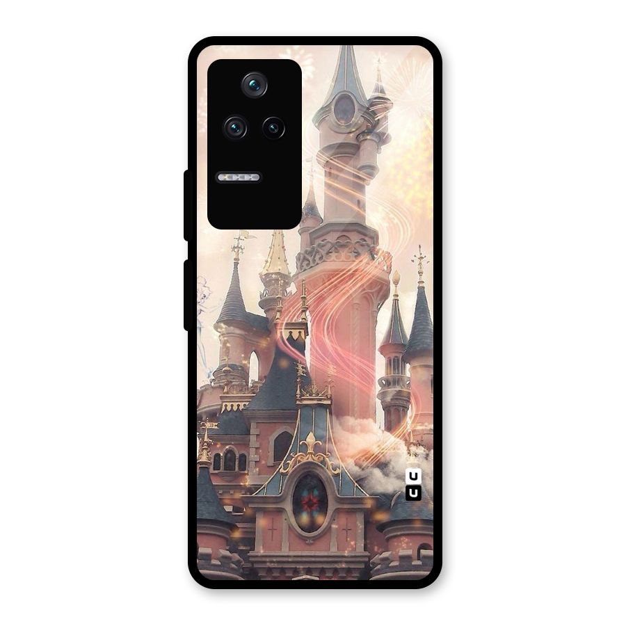 Castle Glass Back Case for Poco F4 5G