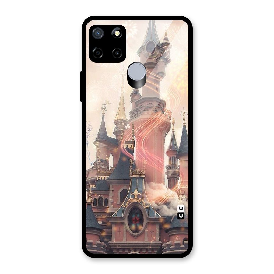Castle Glass Back Case for Realme C15