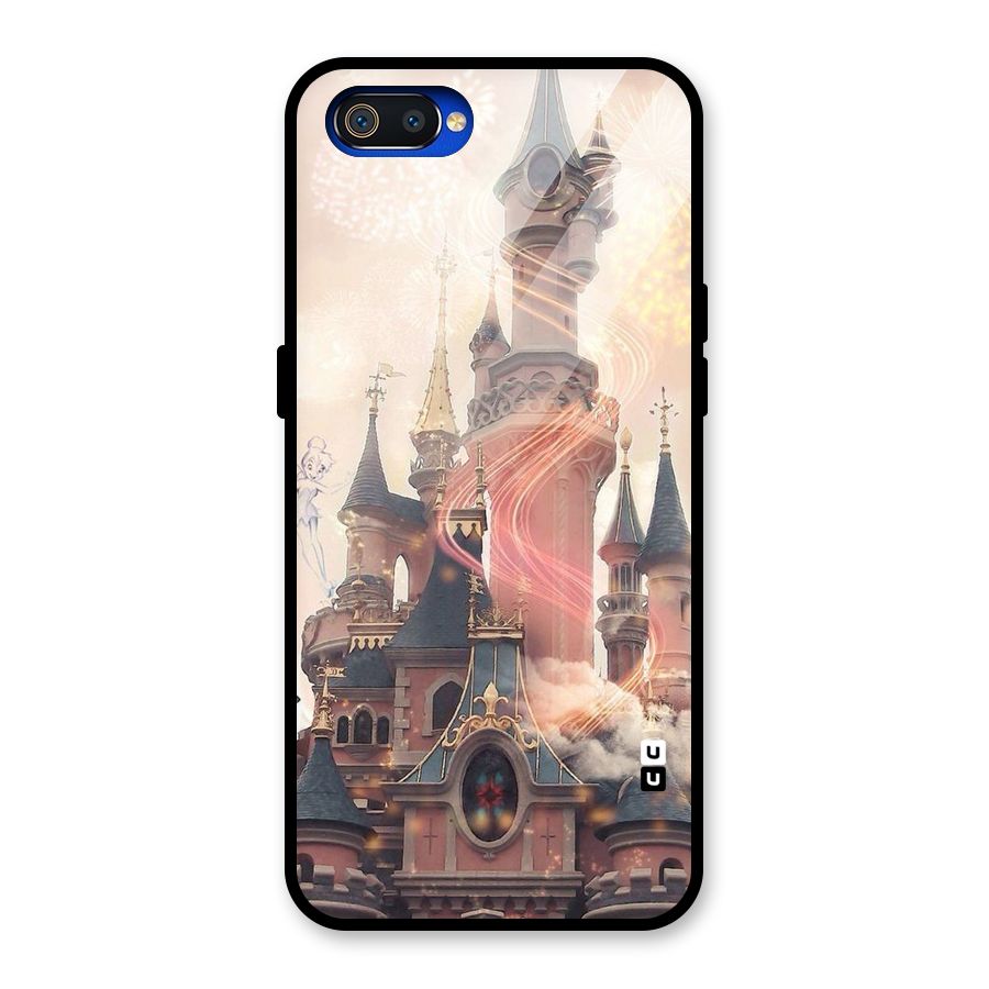 Castle Glass Back Case for Realme C2