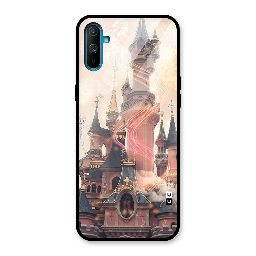 Castle Glass Back Case for Realme C3