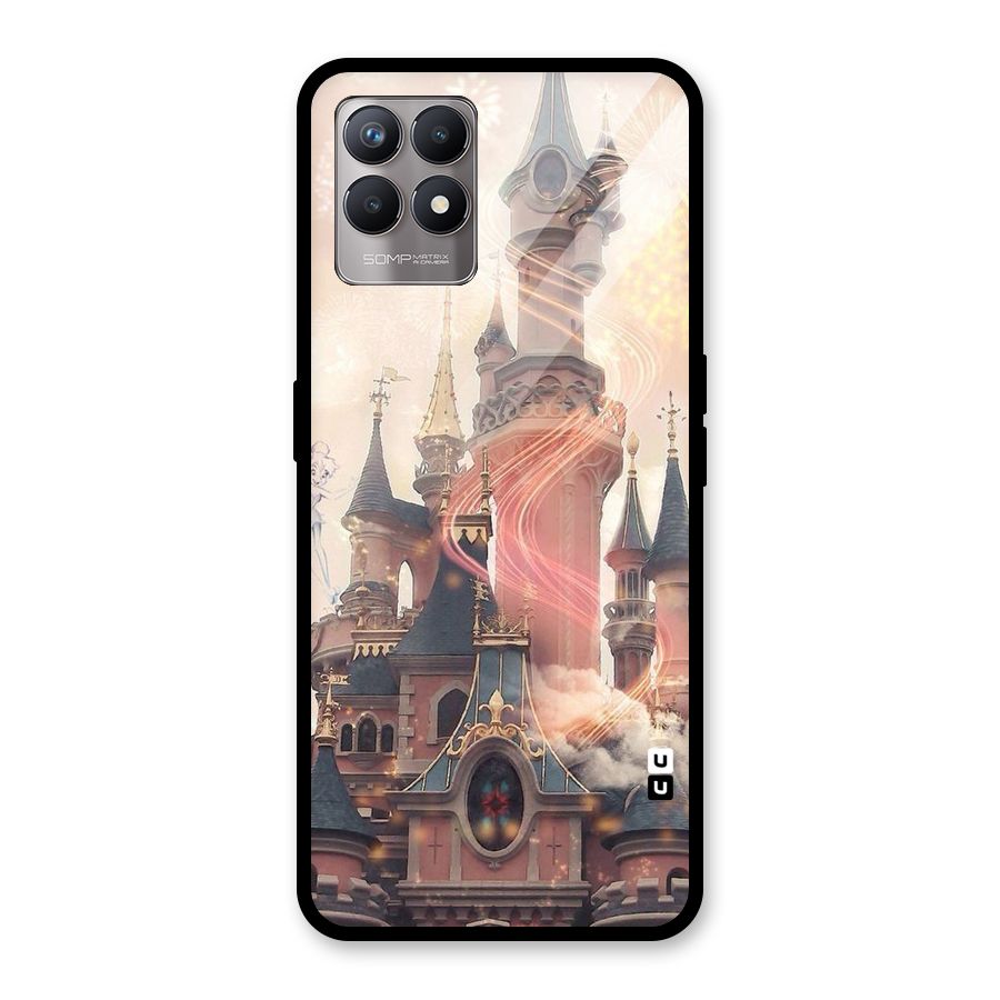 Castle Glass Back Case for Realme Narzo 50