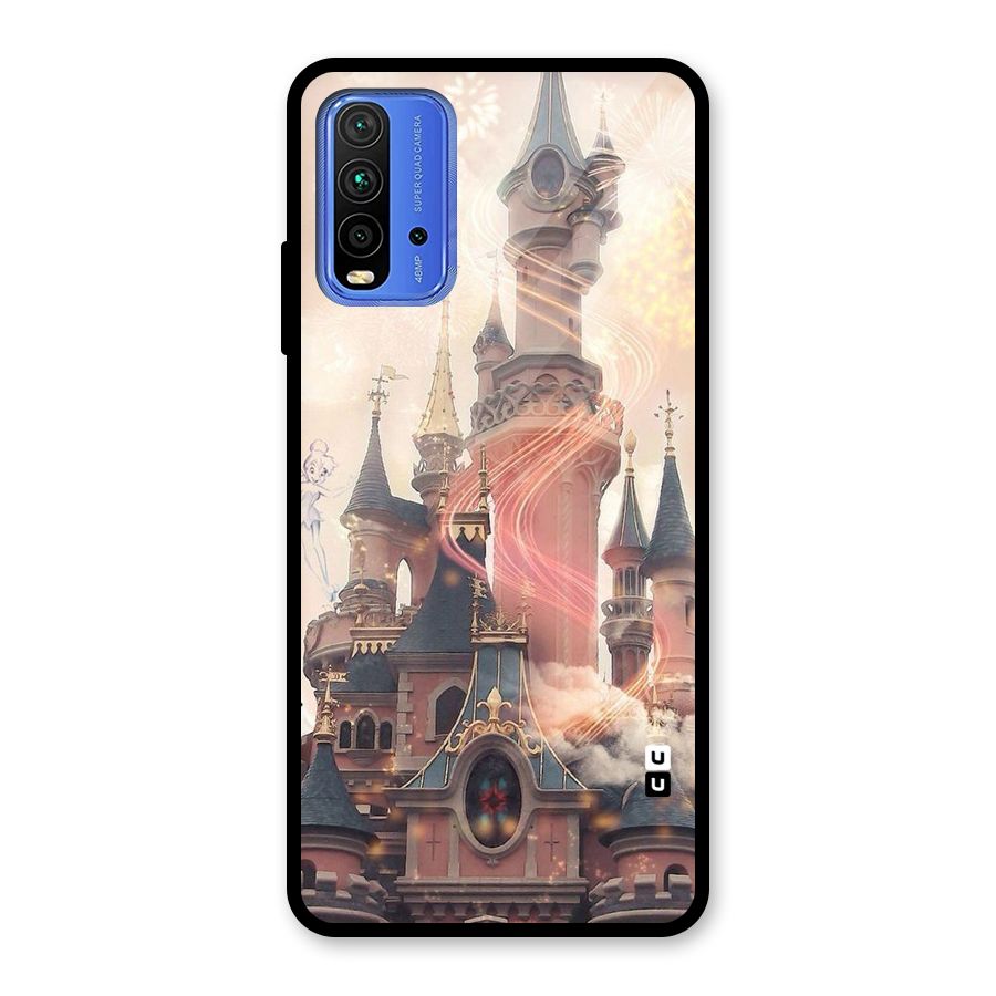 Castle Glass Back Case for Redmi 9 Power