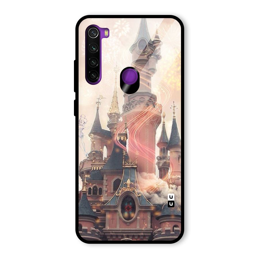 Castle Glass Back Case for Redmi Note 8