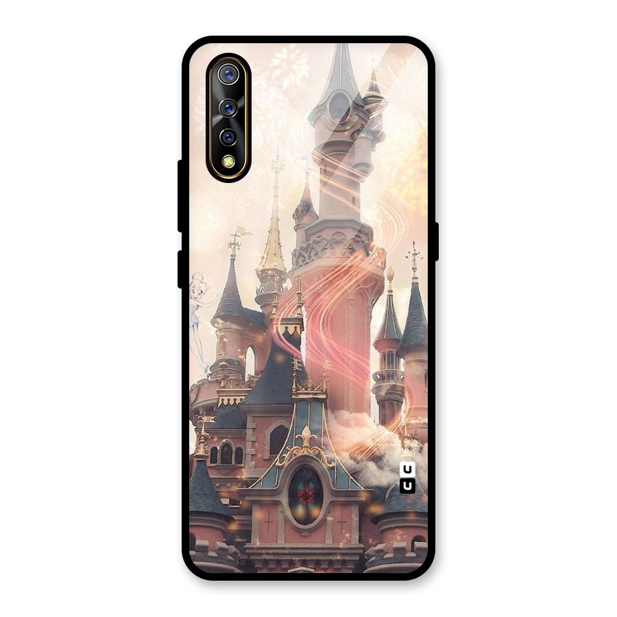 Castle Glass Back Case for Vivo S1