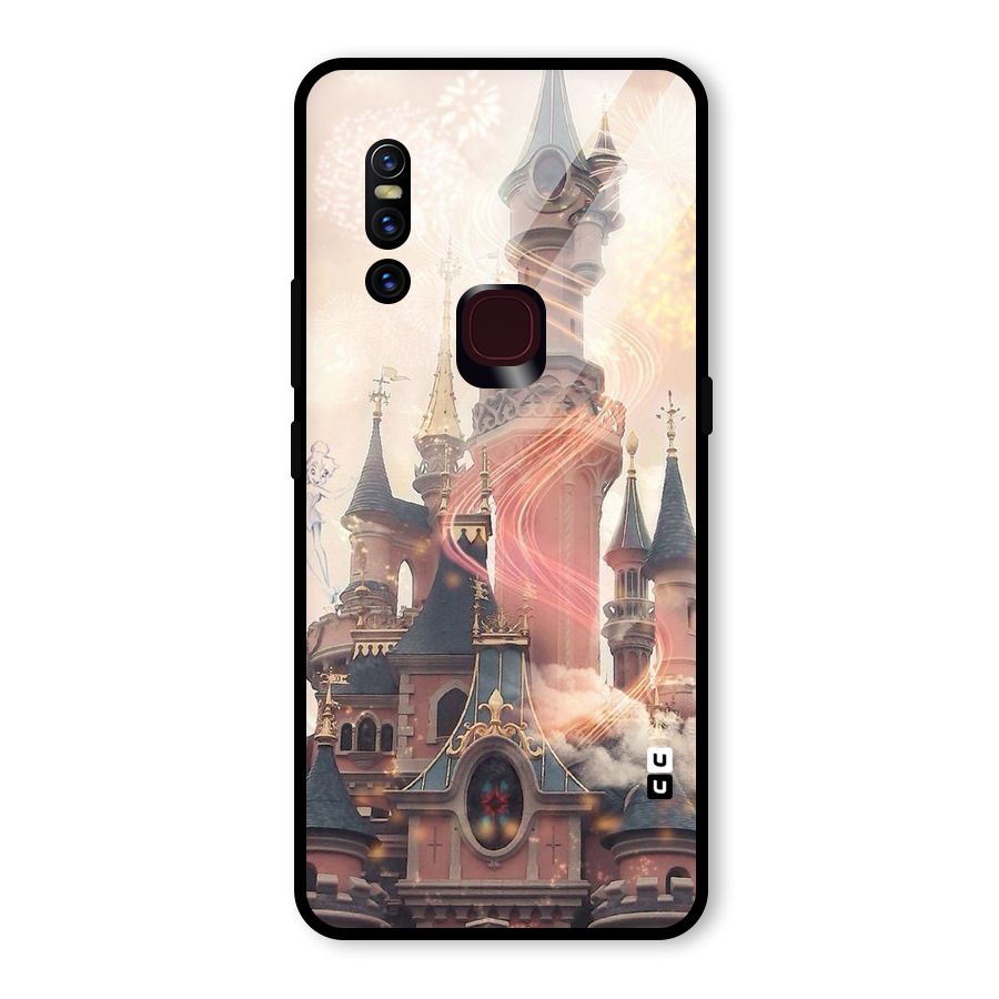 Castle Glass Back Case for Vivo V15