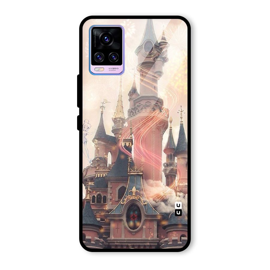 Castle Glass Back Case for Vivo V20 Pro