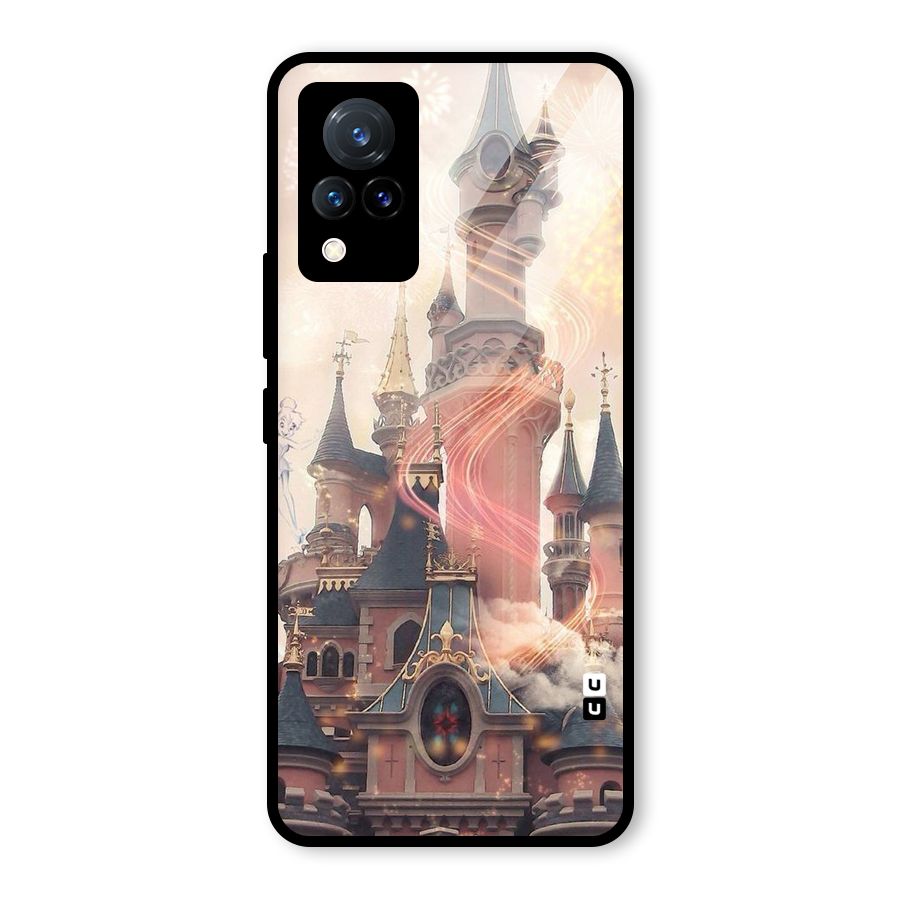 Castle Glass Back Case for Vivo V21 5G