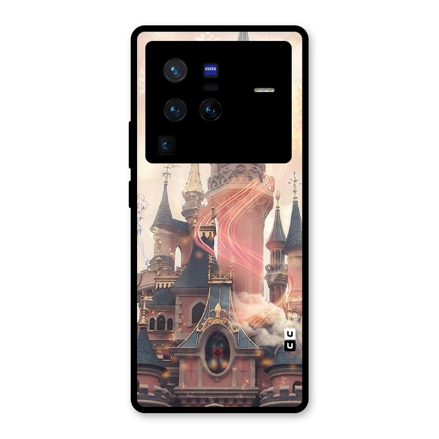Castle Glass Back Case for Vivo X80 Pro