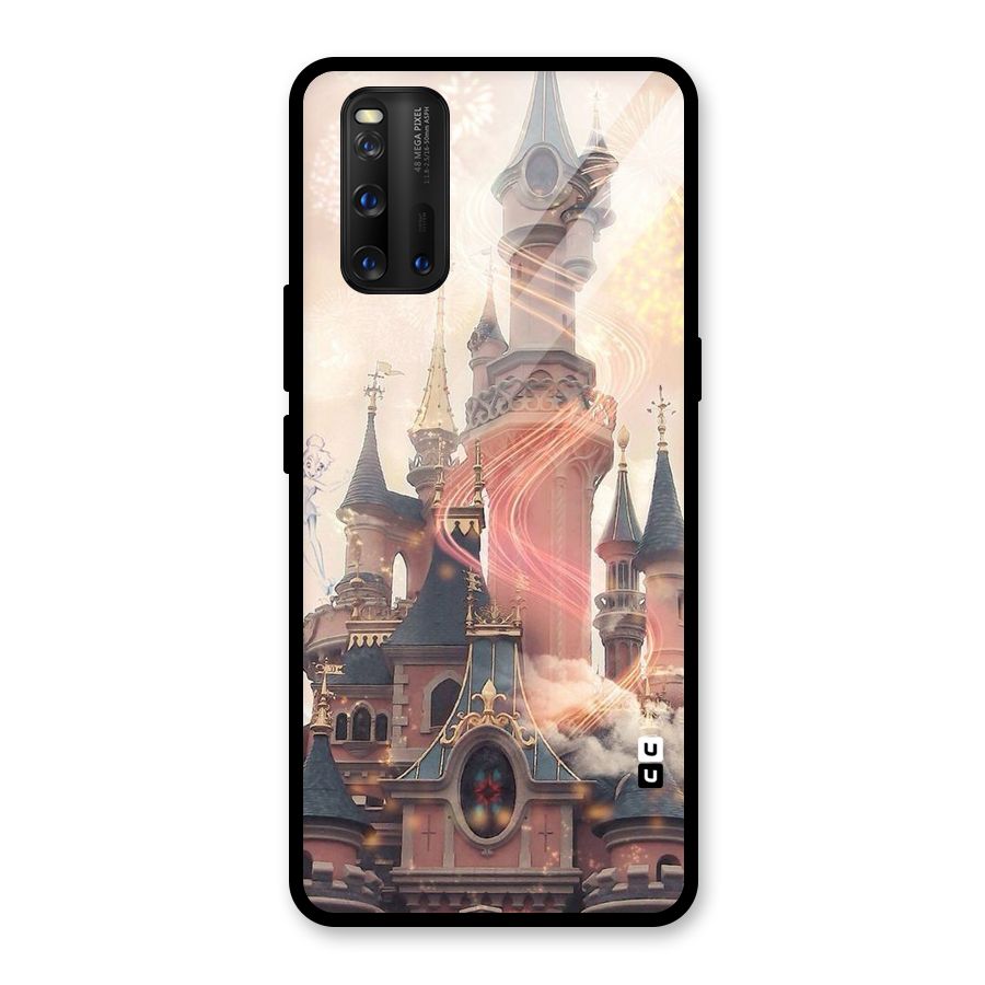 Castle Glass Back Case for Vivo iQOO 3