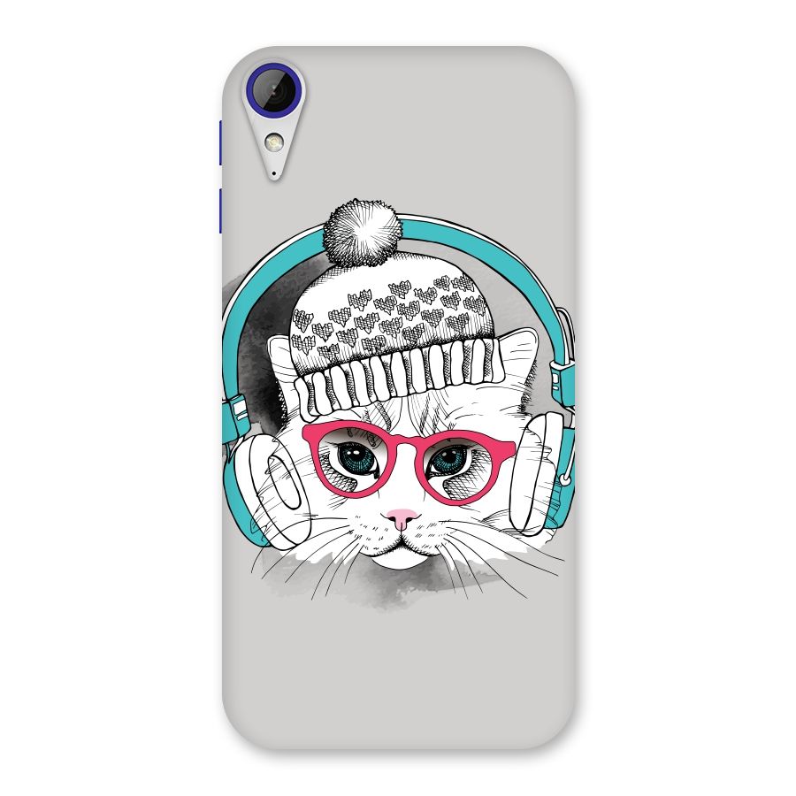 Cat Headphones Back Case for Desire 830