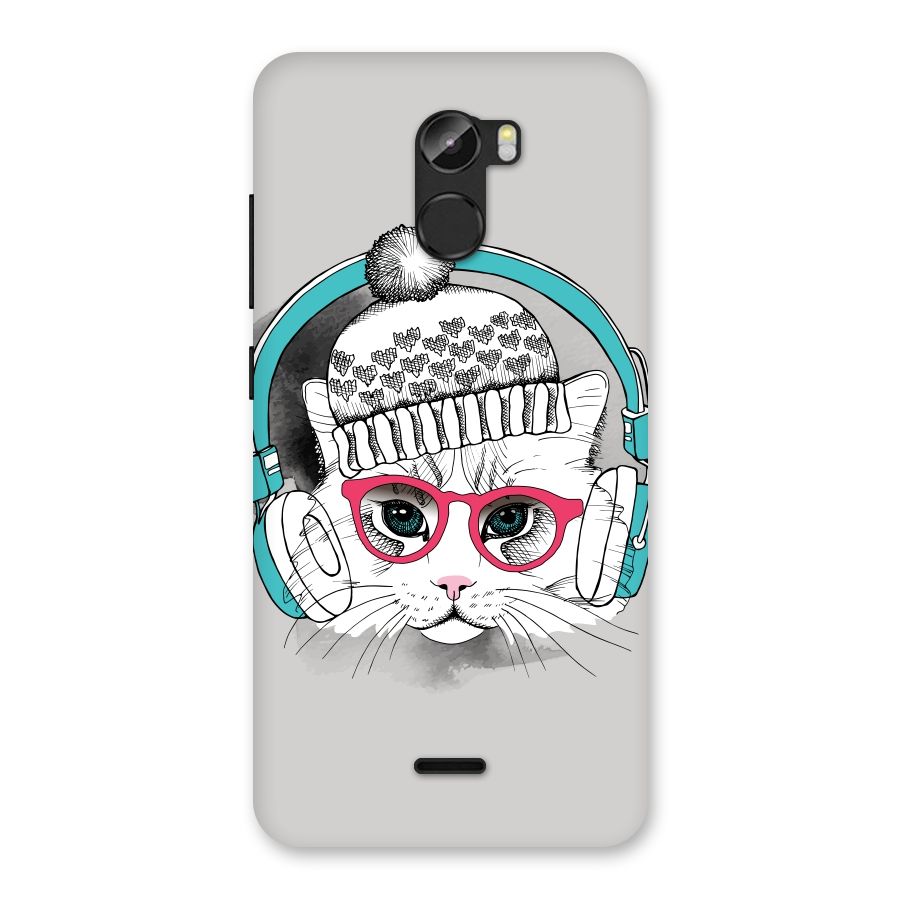 Cat Headphones Back Case for Gionee X1