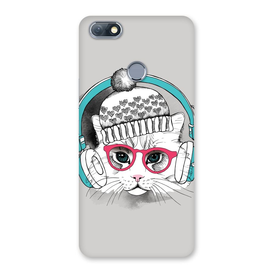 Cat Headphones Back Case for Infinix Note 5