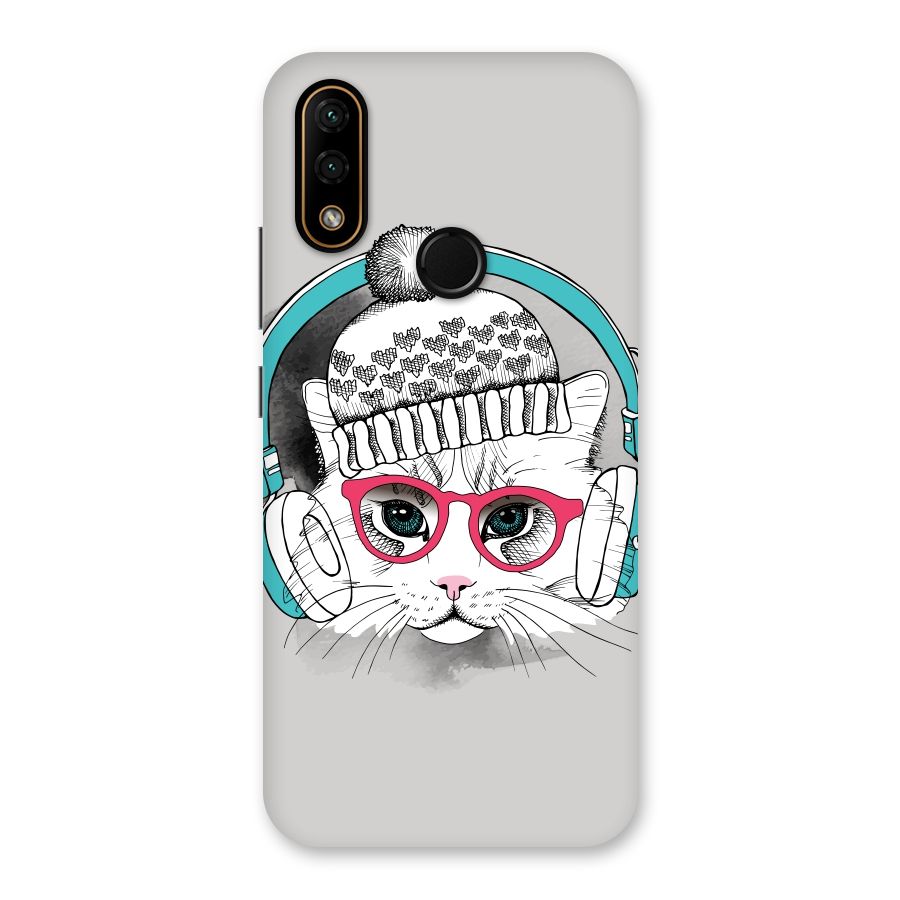 Cat Headphones Back Case for Lenovo A6 Note