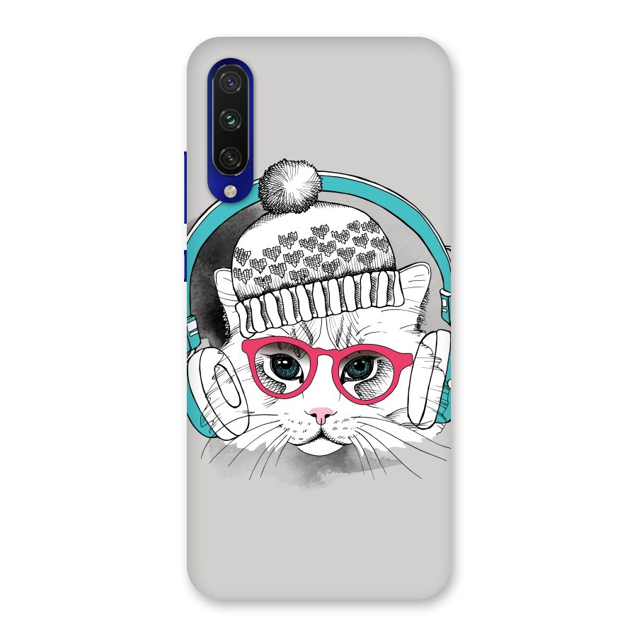 Cat Headphones Back Case for Mi A3