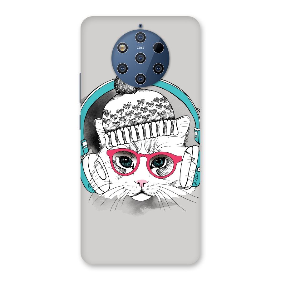 Cat Headphones Back Case for Nokia 9 PureView