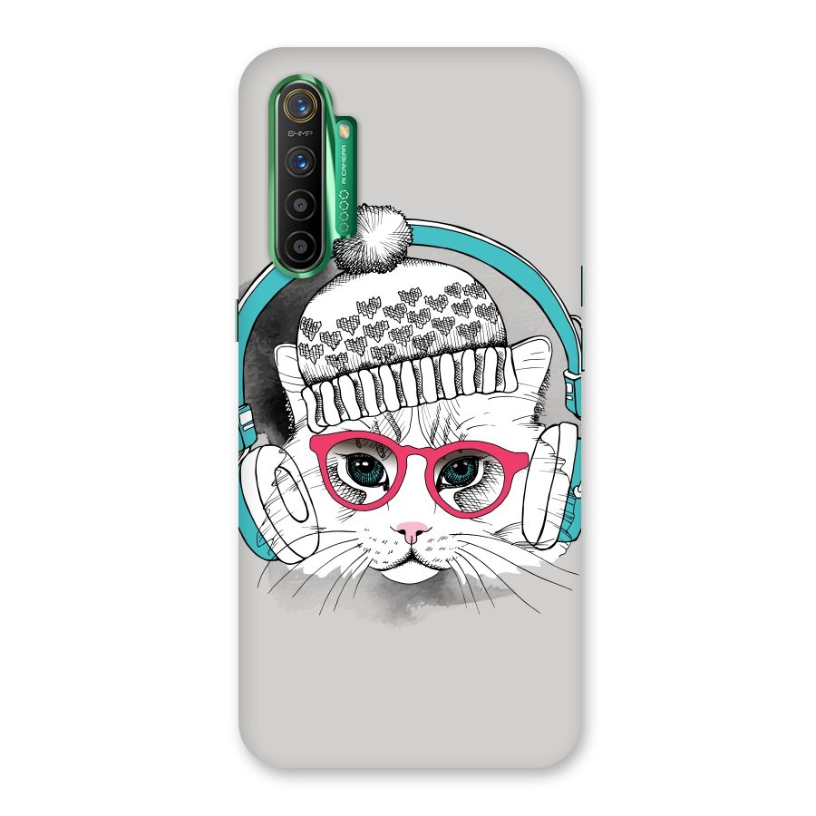 Cat Headphones Back Case for Realme X2