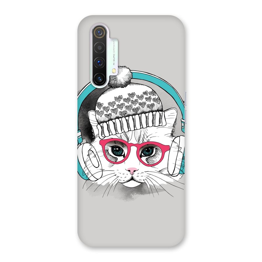 Cat Headphones Back Case for Realme X3