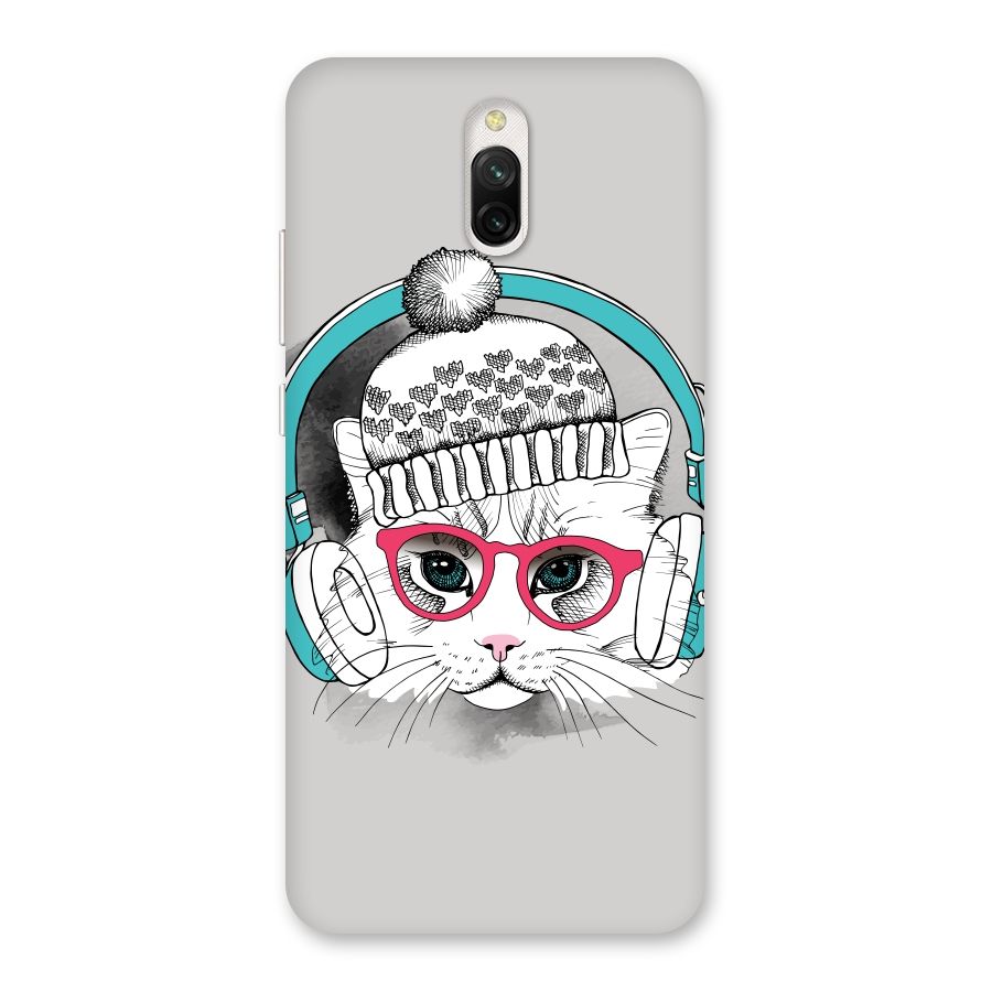 Cat Headphones Back Case for Redmi 8A Dual