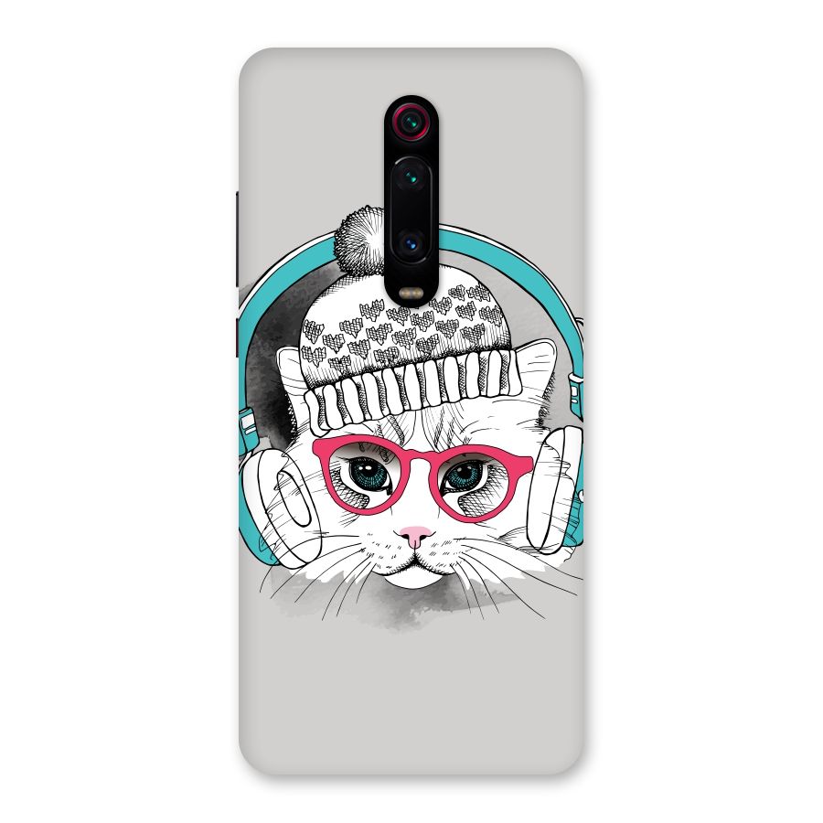 Cat Headphones Back Case for Redmi K20
