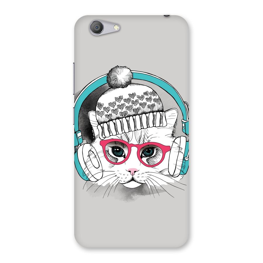 Cat Headphones Back Case for Vivo Y53
