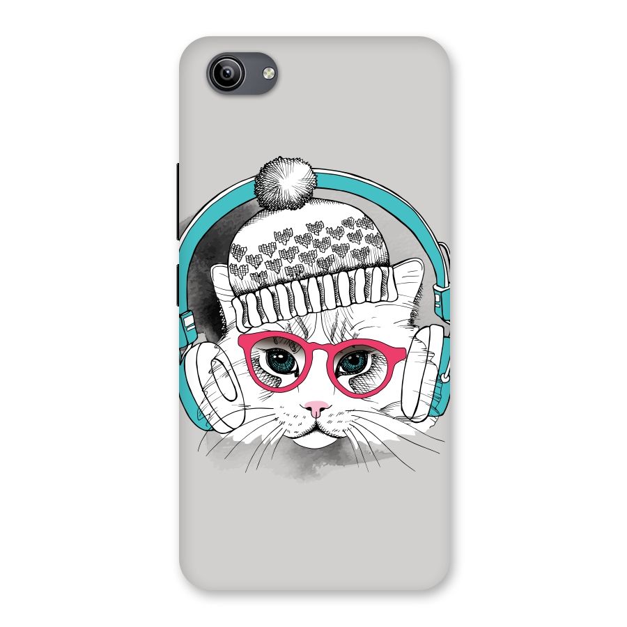 Cat Headphones Back Case for Vivo Y81i