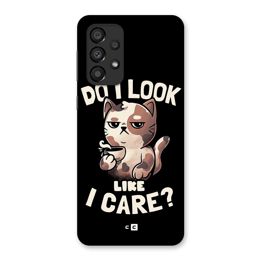 Cat Look Like Care Back Case for Galaxy A33 5G
