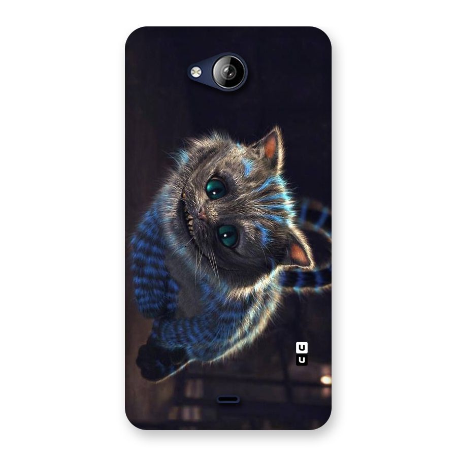 Cat Smile Back Case for Canvas Play Q355