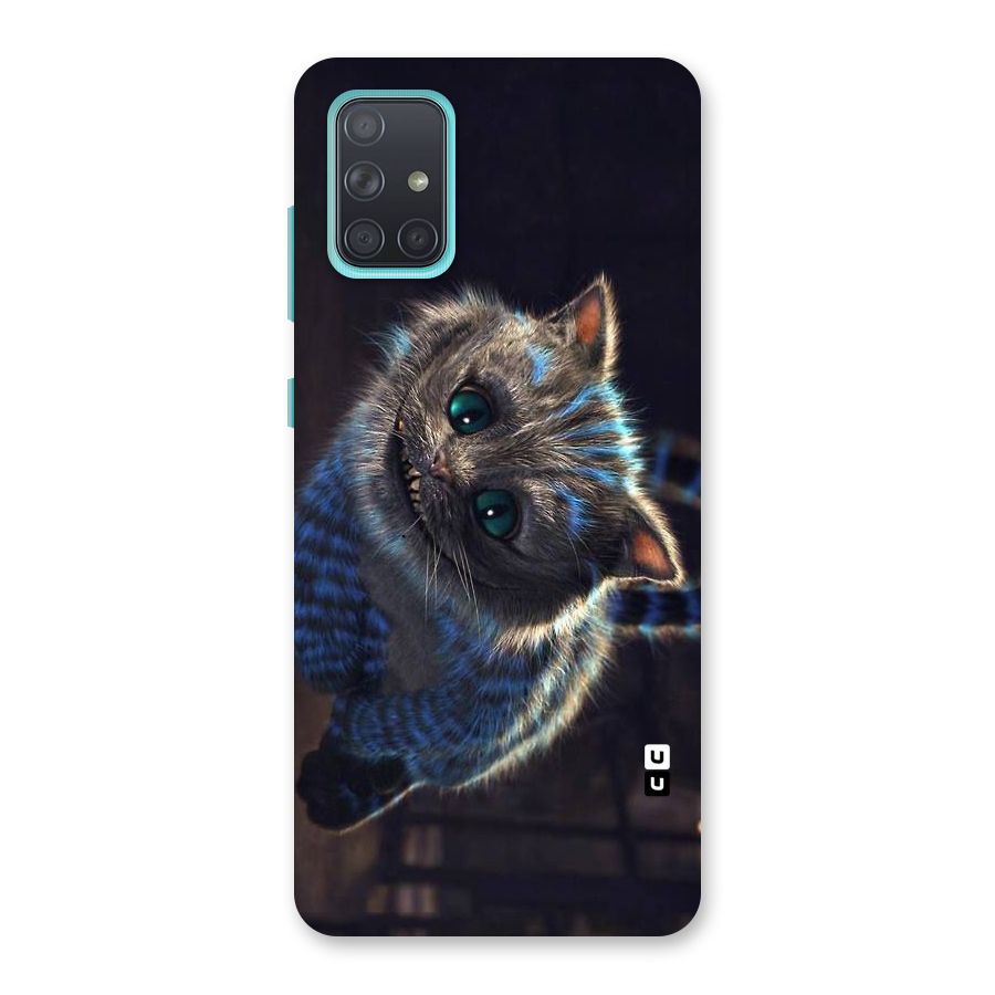 Cat Smile Back Case for Galaxy A71