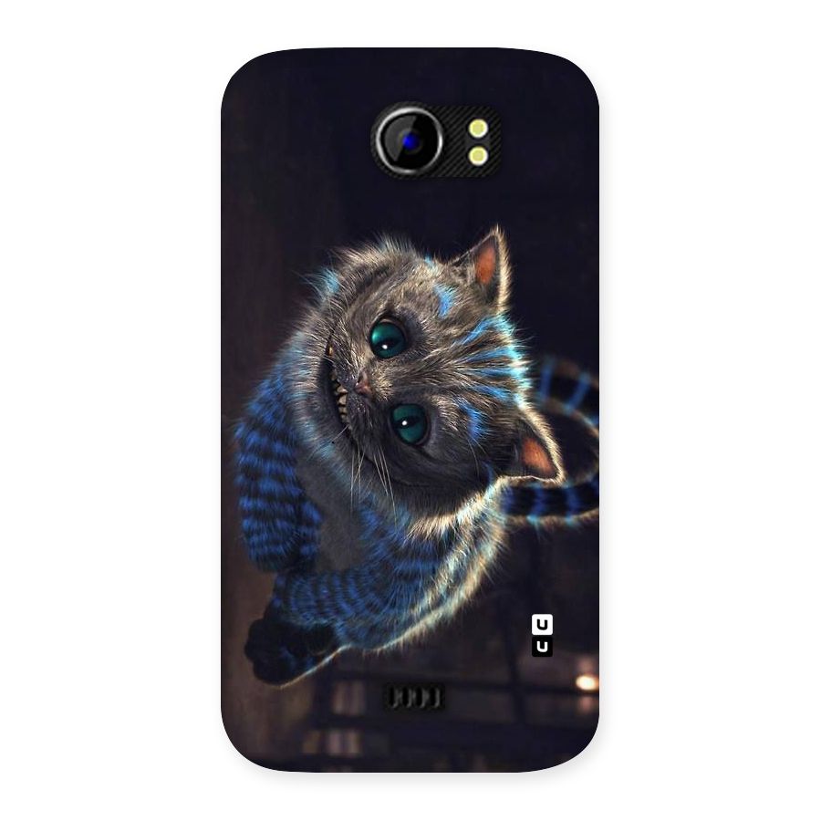 Cat Smile Back Case for Micromax Canvas 2 A110