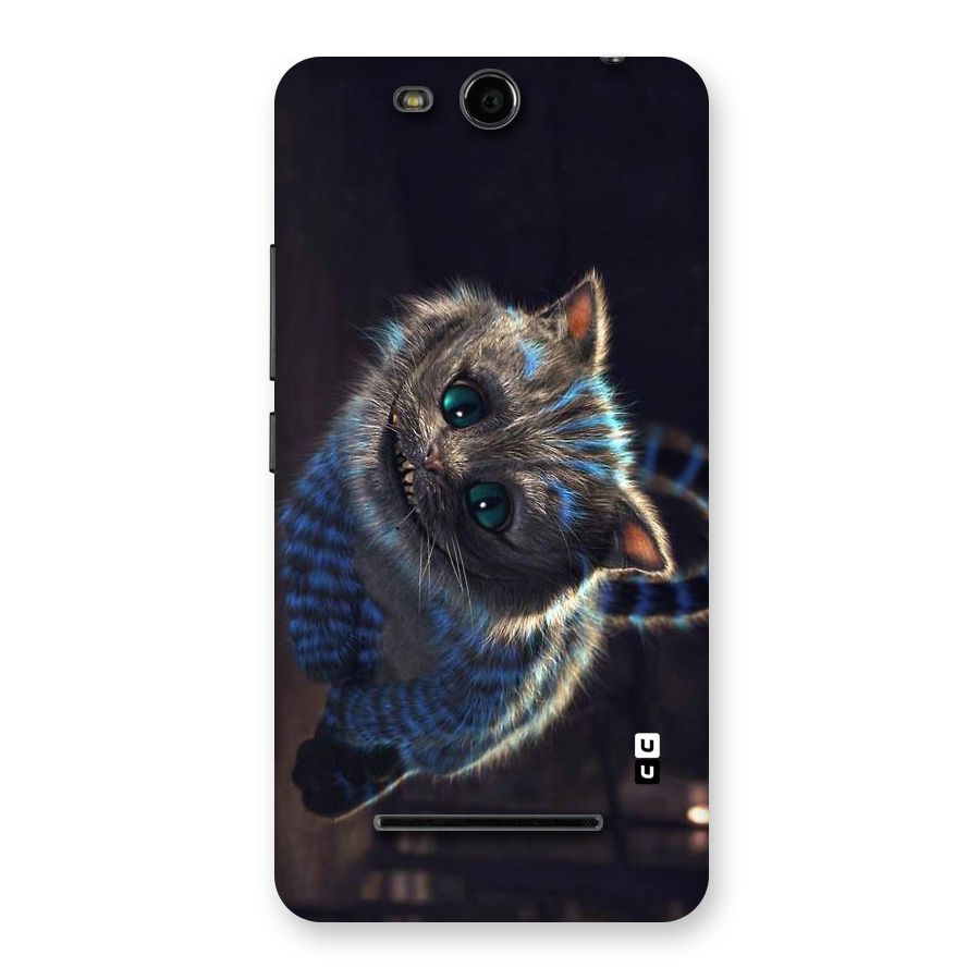 Cat Smile Back Case for Micromax Canvas Juice 3 Q392