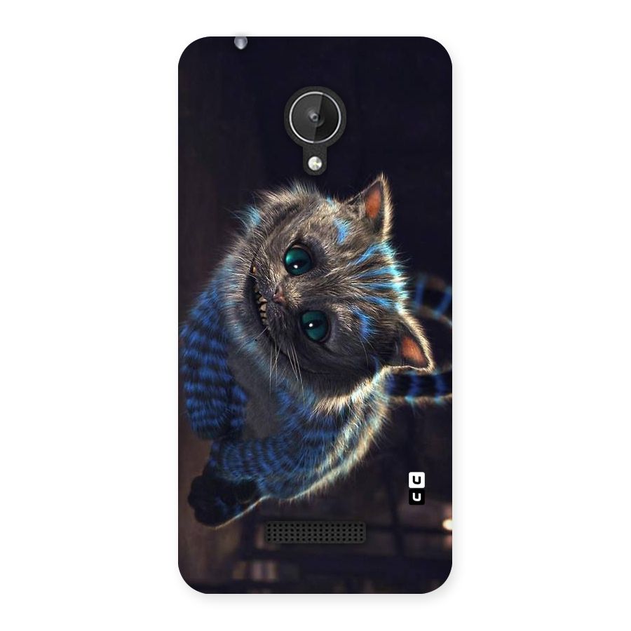 Cat Smile Back Case for Micromax Canvas Spark Q380
