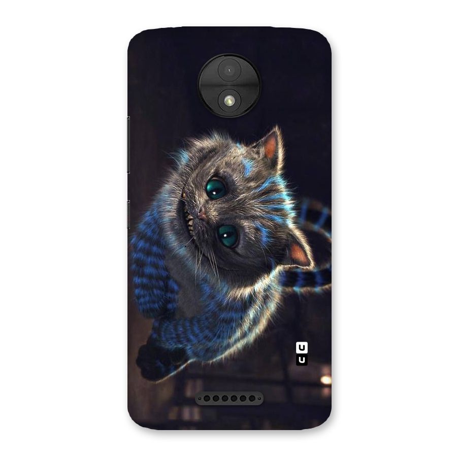 Cat Smile Back Case for Moto C