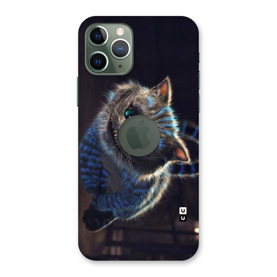 Cat Smile Back Case for iPhone 11 Pro Logo  Cut