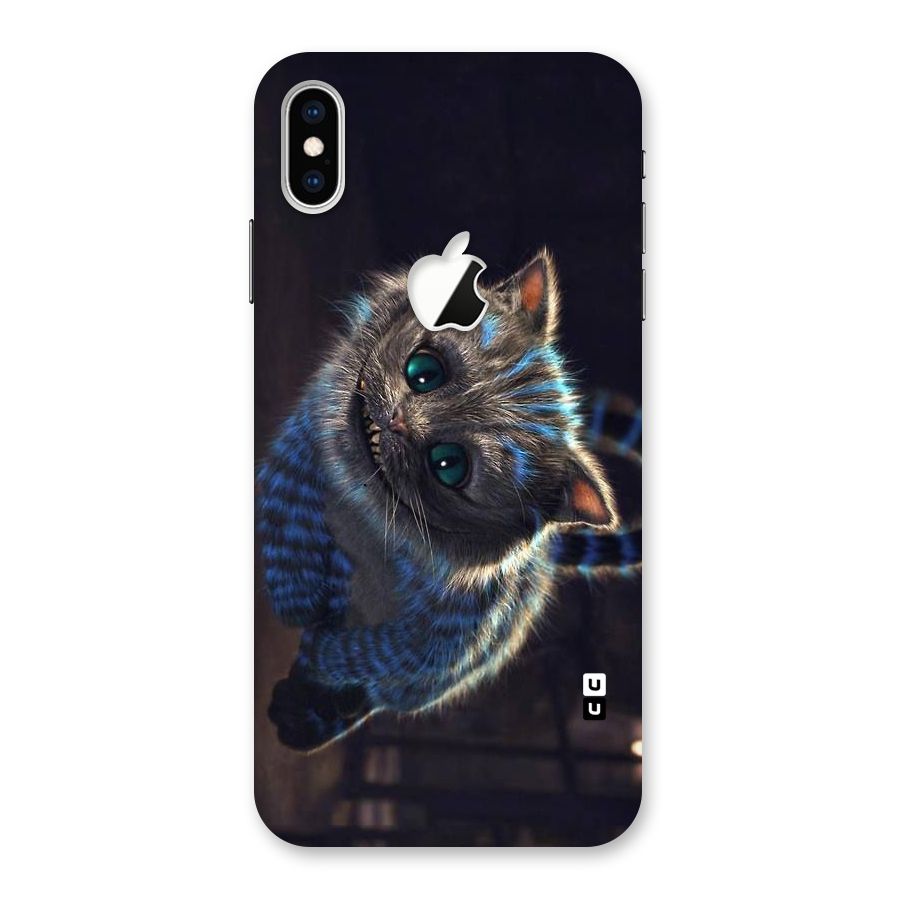 Cat Smile Back Case for iPhone XS Max Apple Cut