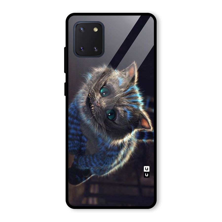 Cat Smile Glass Back Case for Galaxy Note 10 Lite