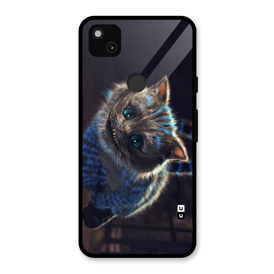 Cat Smile Glass Back Case for Google Pixel 4a