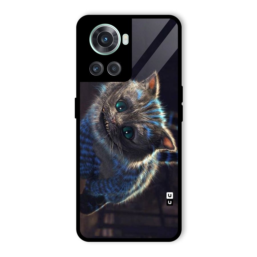 Cat Smile Glass Back Case for OnePlus 10R