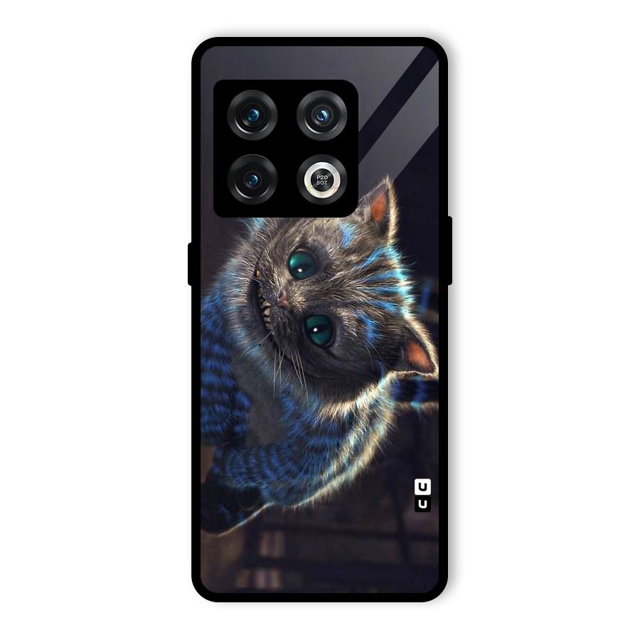 Cat Smile Glass Back Case for OnePlus 10 Pro 5G