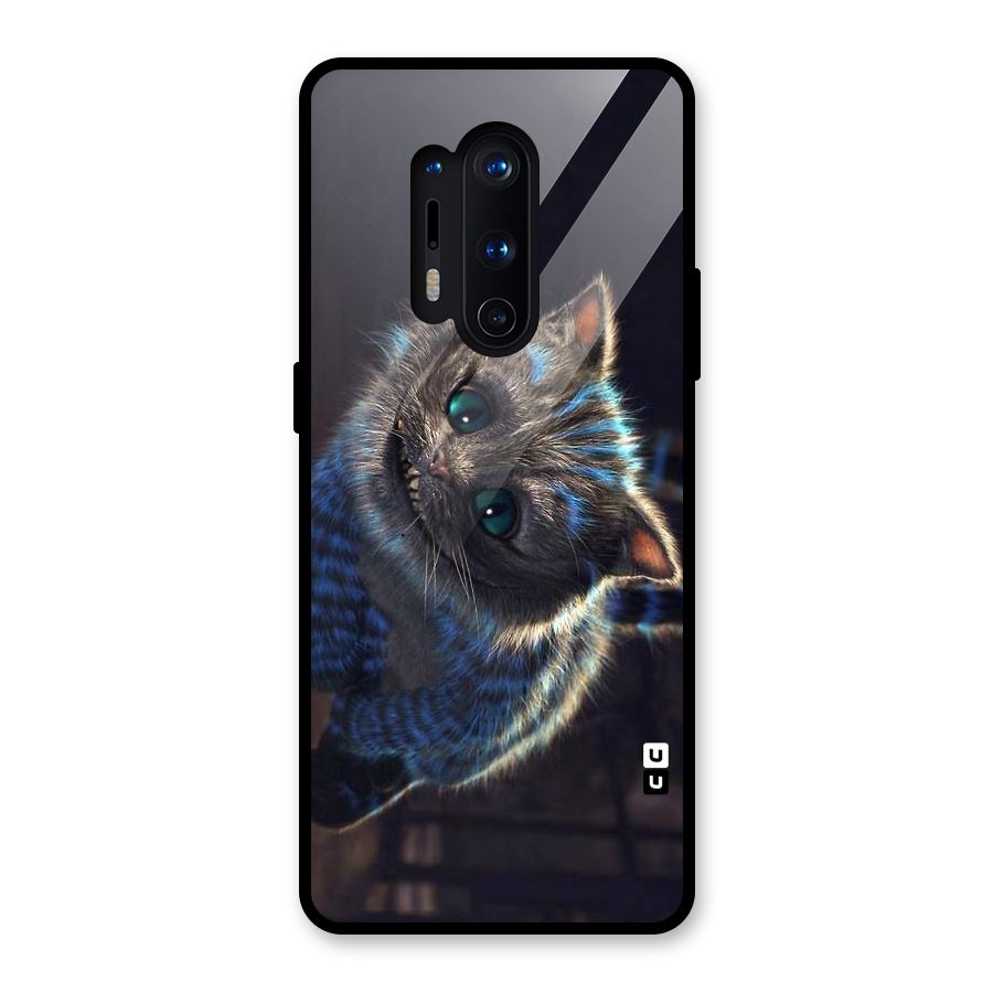 Cat Smile Glass Back Case for OnePlus 8 Pro