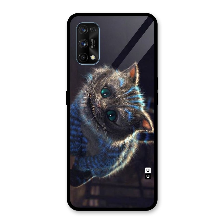 Cat Smile Glass Back Case for Realme 7 Pro