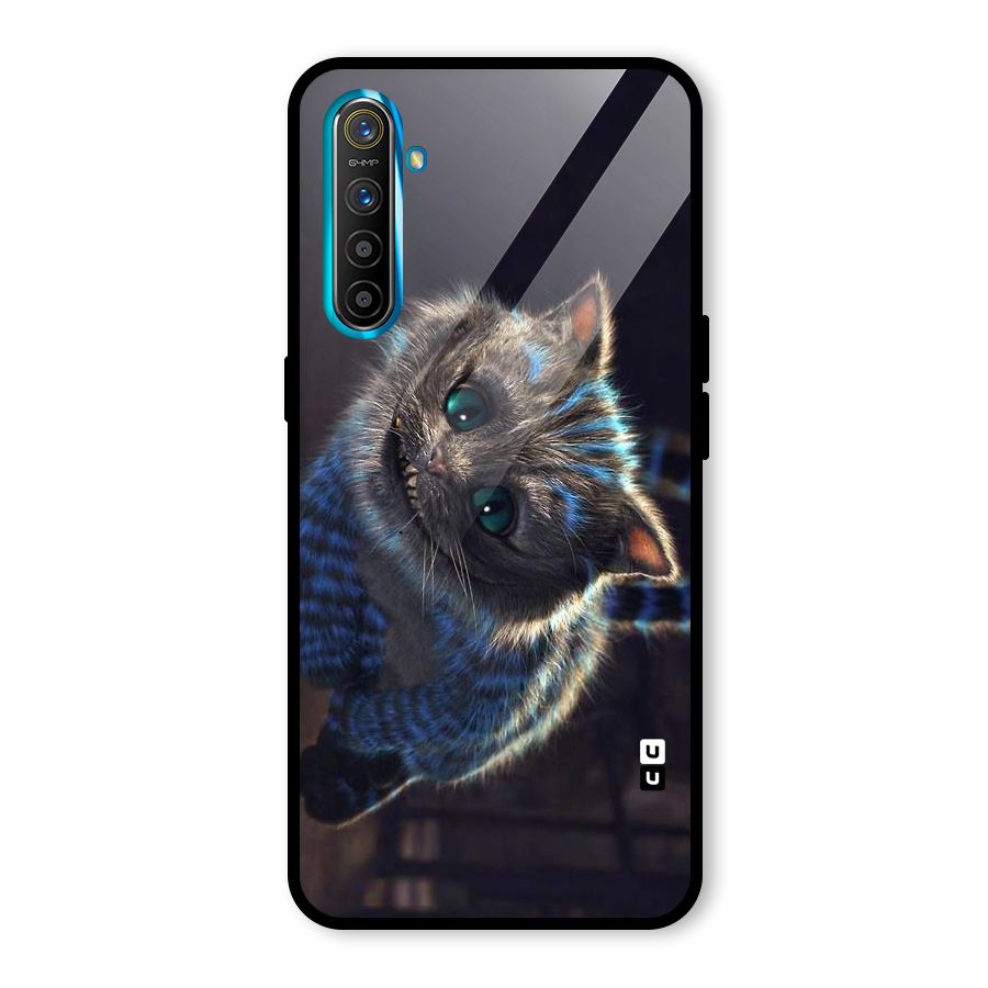 Cat Smile Glass Back Case for Realme X2