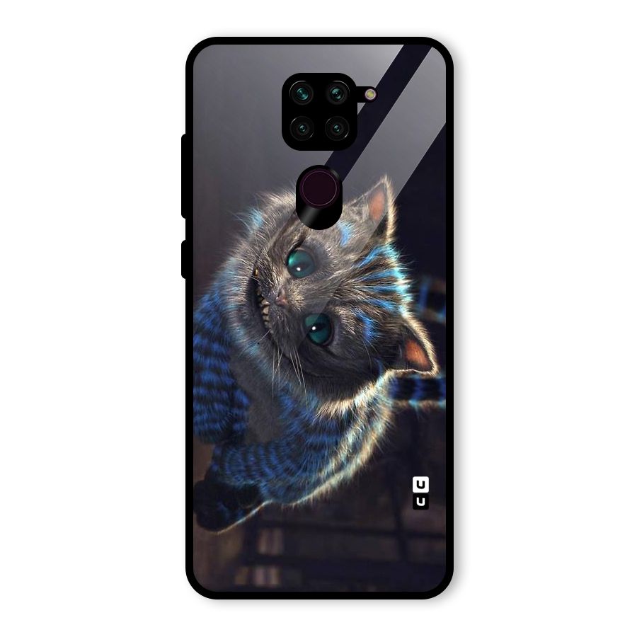 Cat Smile Glass Back Case for Redmi Note 9