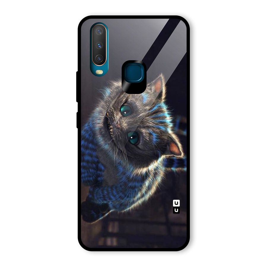 Cat Smile Glass Back Case for Vivo U10