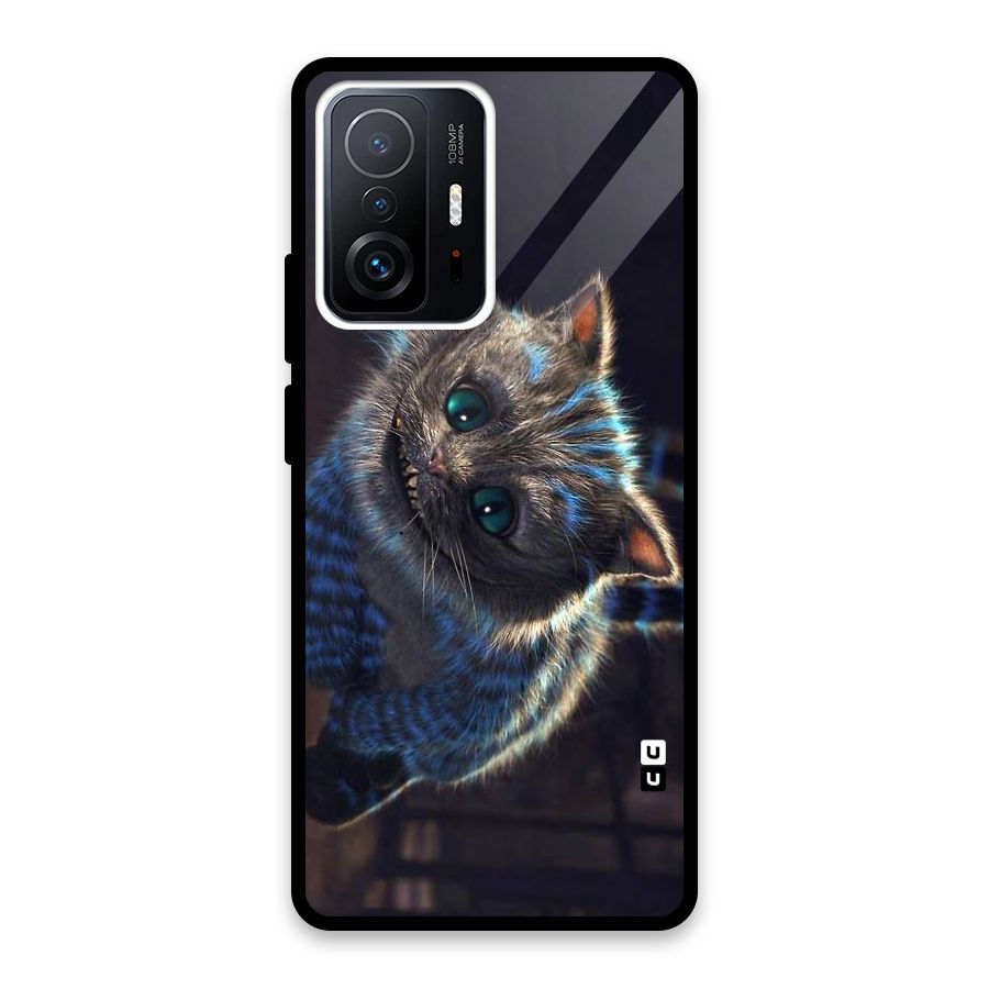 Cat Smile Glass Back Case for Xiaomi 11T Pro