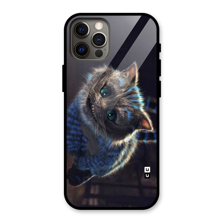 Cat Smile Glass Back Case for iPhone 12 Pro