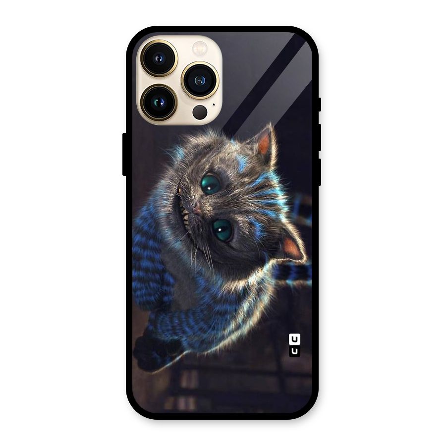 Cat Smile Glass Back Case for iPhone 13 Pro Max
