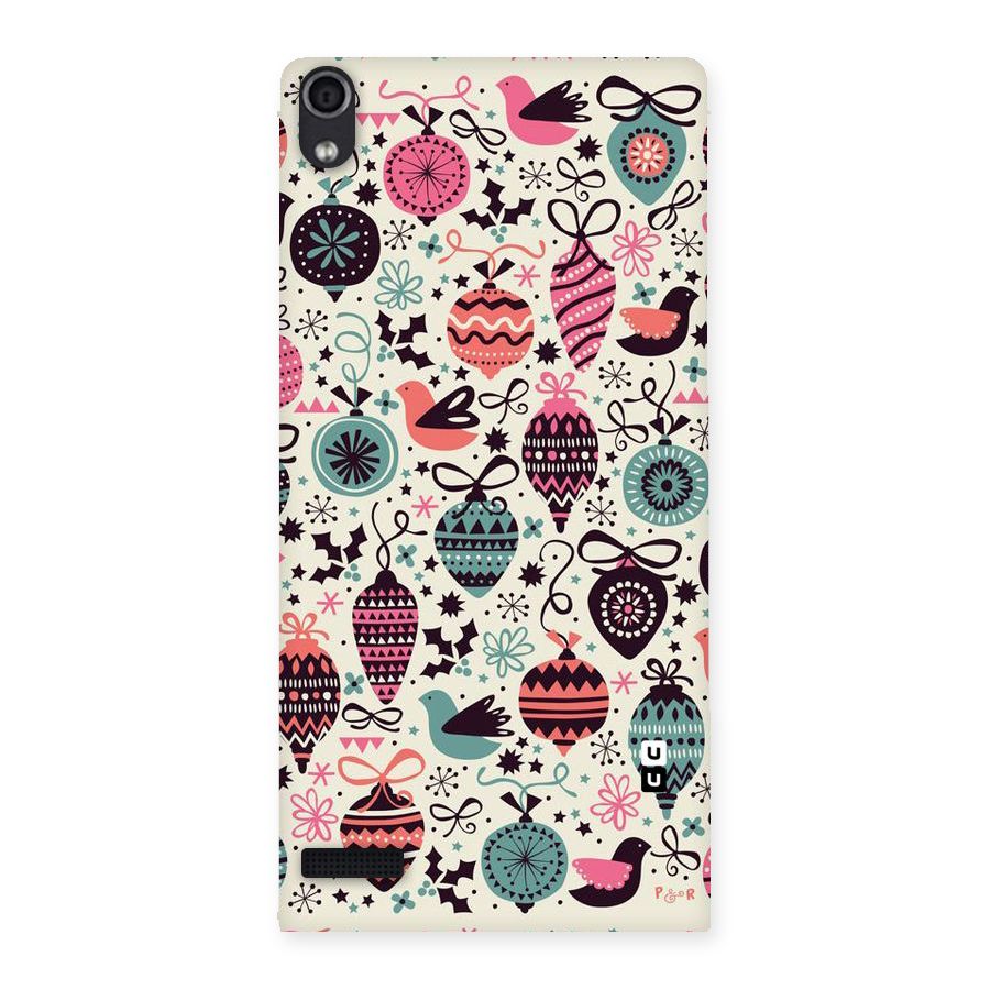 Celebration Pattern Back Case for Ascend P6